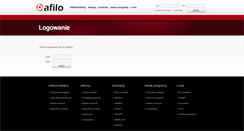 Desktop Screenshot of opentrack.afilo.pl